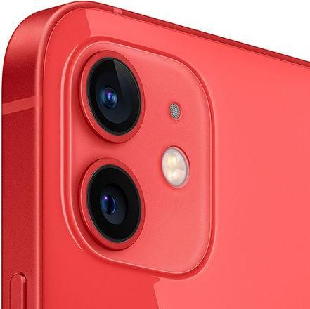 Image du produit Re!commerce iPhone 12 (64 Go, Rouge, 6.10", 12 Mpx, SIM + eSIM, B / Très bon)