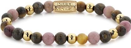 Immagine prodotto Rebel Rose - Bracciale di perline Winter Glow II RR-60060-G - Dimensioni: 19 cm - L (19 cm)