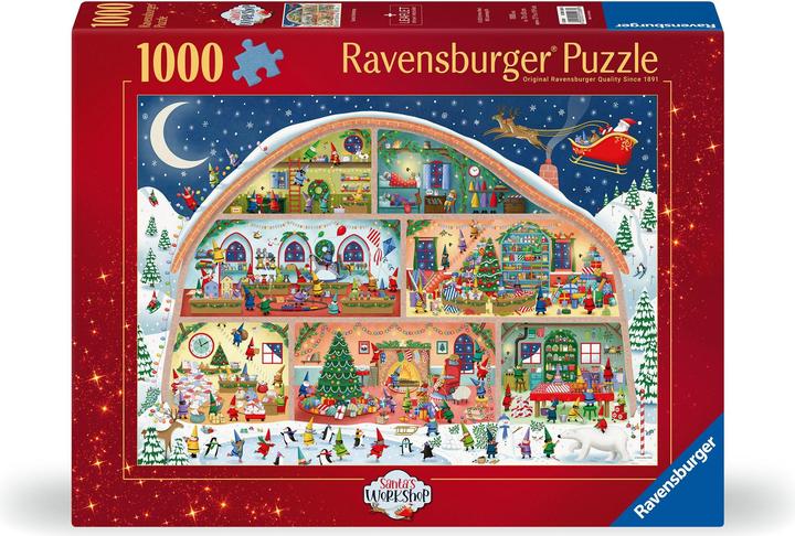 Immagine prodotto Ravensburger Il laboratorio di Babbo Natale (1000 pezzi)