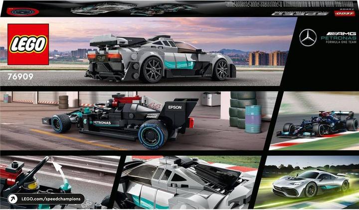 Produktbild LEGO Mercedes-AMG F1 W12 E Performance & Mercedes-AMG Project One (76909, LEGO Speed Champions)