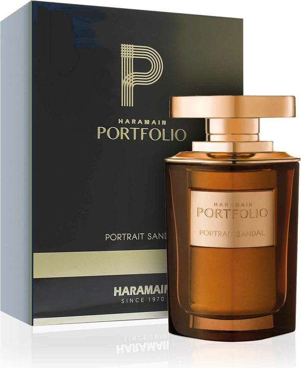 Actual product image Al Haramain Portfolio Portrait Sandal by Eau de Parfum Spray (Unisex) 75 ml (Eau de parfum, 75 ml)