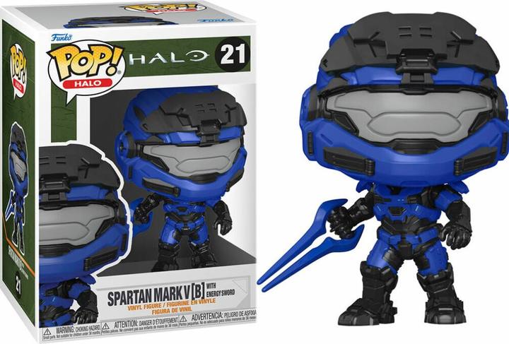 Image du produit Funko Pop! Halo Infinite : Mark V (B) w/ Energy Sword (21)