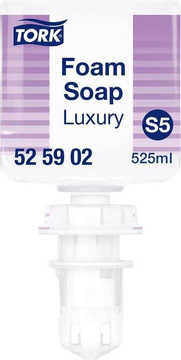 Immagine prodotto Tork Luxe Mini Schuimhandzeep S5 Industrieel afgesloten fles 8 x 525 ml 525902 (Sapone liquido, 525 ml)