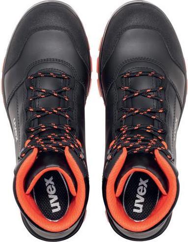 Image du produit Uvex Safety 2 xenovaÂ® Bottes S3 95071 noir, rouge largeur 10 taille 45 (S3, 45)