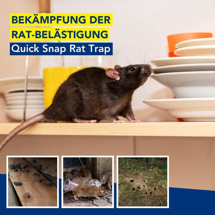 Productafbeelding Edialux Quicksnap rattenval, promoverpakking 2+1 stuks