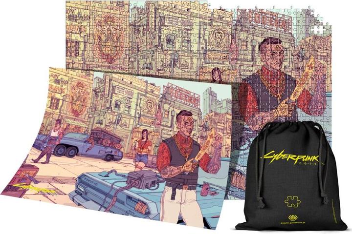 Productafbeelding THQ Cyberpunk 2077: Valentino's puzzels 1500 st. (1500 onderdelen)