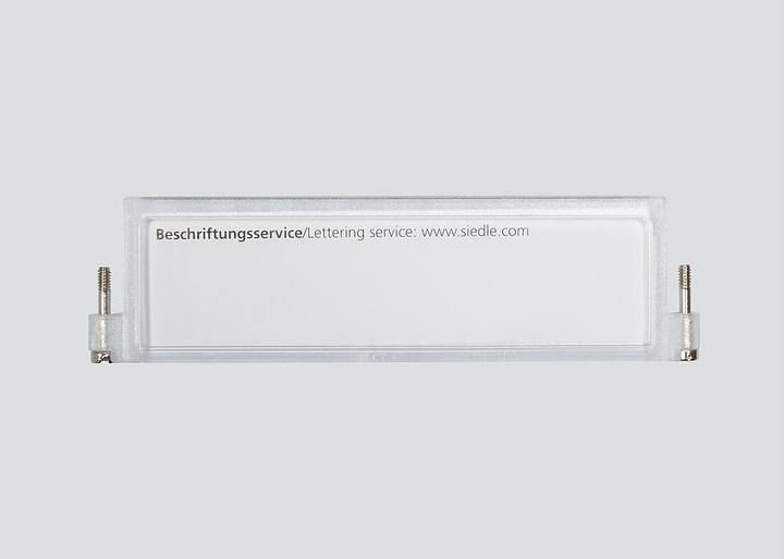 Actual product image Siedle S. & Soehne name badge pocket 07033 for TM511-03W
