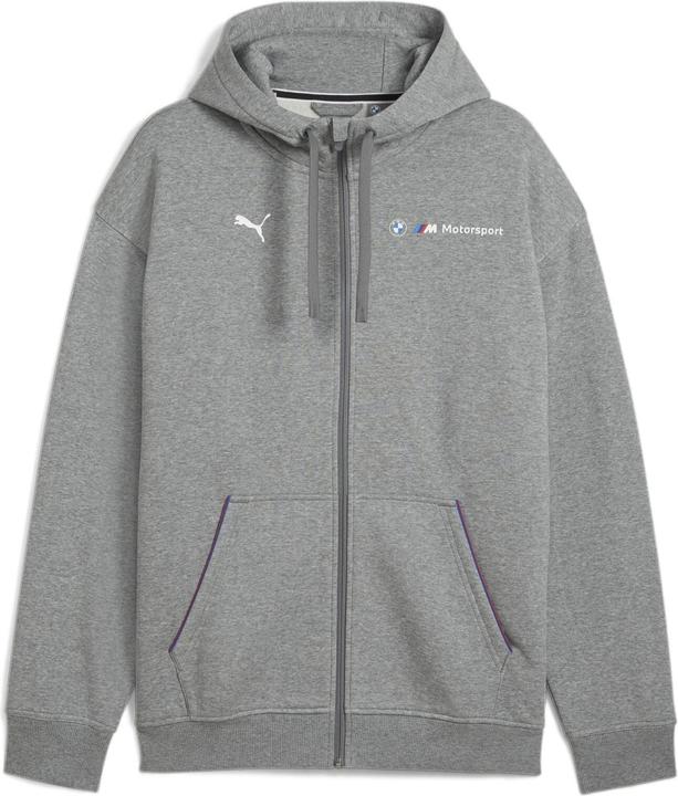 Puma BMW Mms Ess+ Fz Hooded Jacket Fl