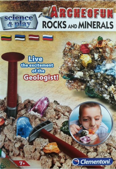 Produktbild Clementoni excavated stones and minerals, 60431
