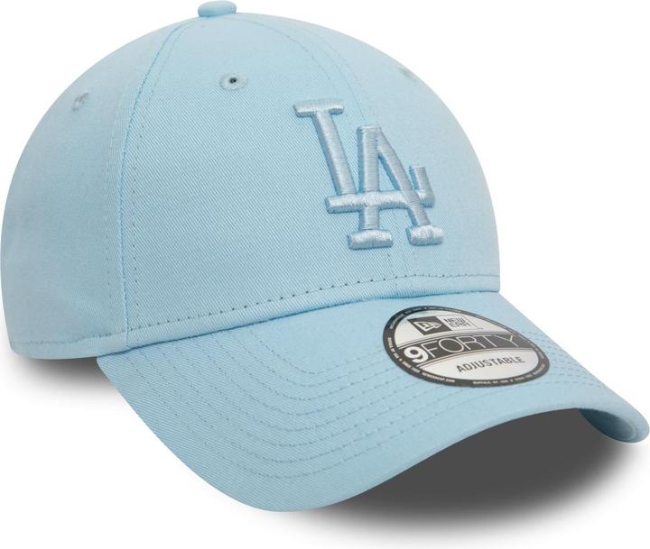 Actual product image New Era 9Forty Strapback Cap - Los Angeles Dodgers sky blue