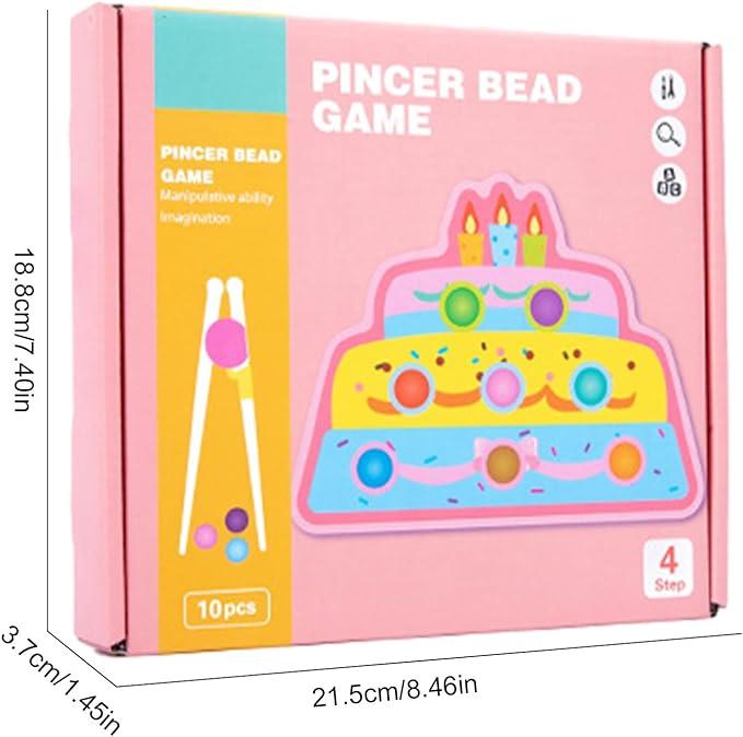Produktbild Activity Board Clip Perlen Farbe Klassifizierung Matching Spielzeug Kinder Logik Konzentration Feinmotorik