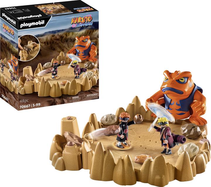 Immagine prodotto Playmobil Naruto contro Pain (70667, Playmobil Naruto)
