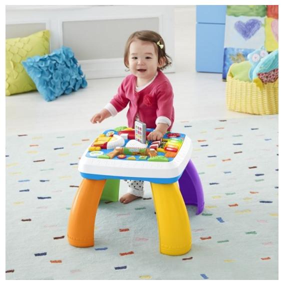 Actual product image Mattel Fisher Price Play Learn Educational Table - Greek English for 6+ Months DRH43