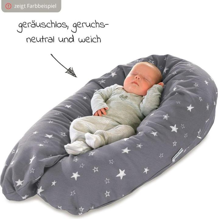 Produktbild Theraline Stillkissen "Das Original" mit Polyester Hohlfaser Füllung inkl. Bezug 190 cm (190 cm)
