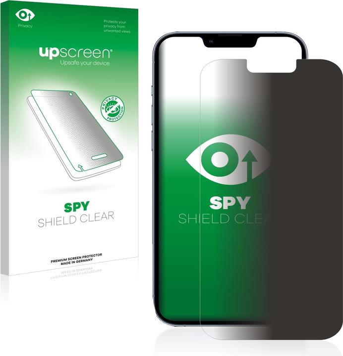 Immagine prodotto upscreen Spy Shield Pellicola Privacy (1 Pezzo/i, Apple iPhone 13 Pro Max)