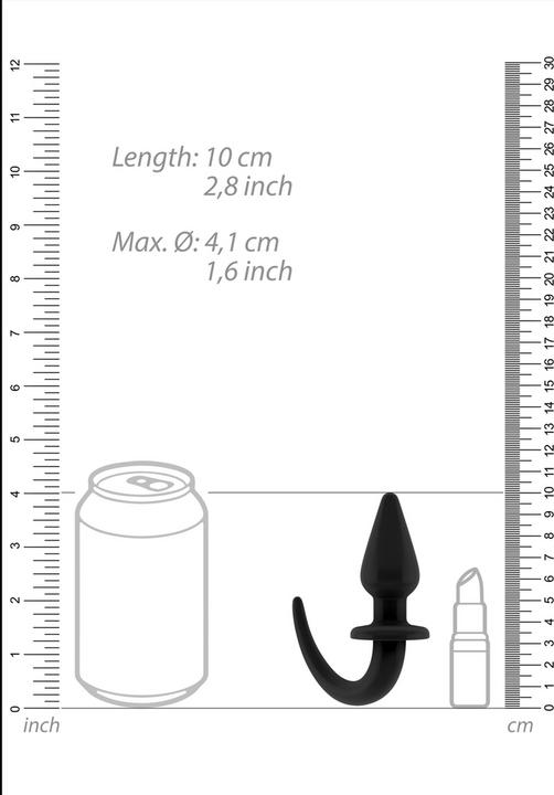 Productafbeelding Ouch! Flexibele rubberen buttplug