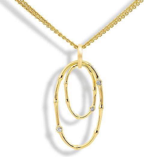 Produktbild Breuning Anhänger - BRILL. 0,105 Ct. H/si (750/18 K Gold)