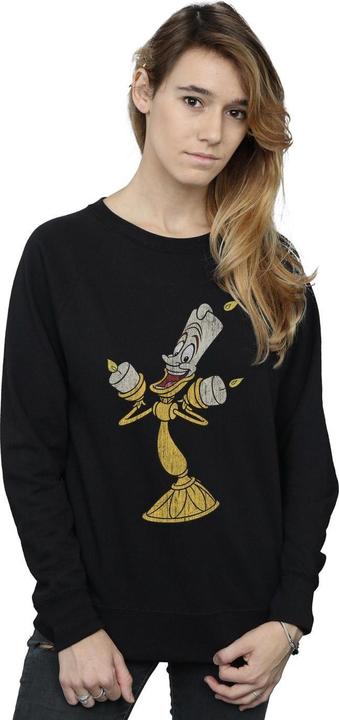 Produktbild Disney Beauty And The Beast Lumiere Distressed Sweatshirt (XL)