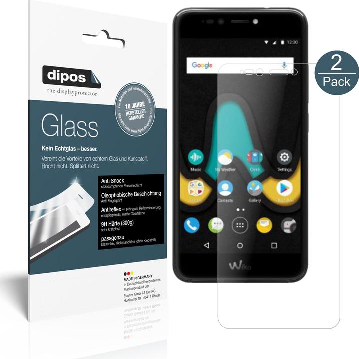 Produktbild Dipos Displayschutz Anti-Shock (1 Stück, Wiko Upulse Lite)