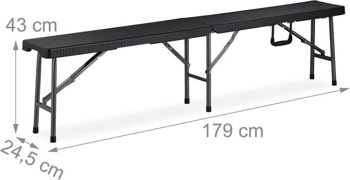 Immagine prodotto Relaxdays Panca, set di 2 panche