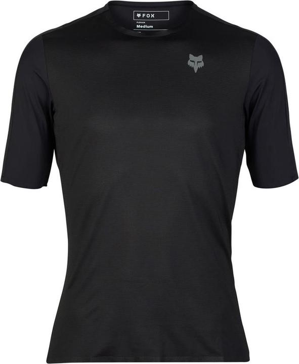 Fox Jersey 24 Flexair Ascent Ss Blk
