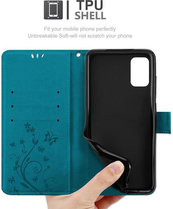 Actual product image Cadorabo Flower Book Cover (Samsung Galaxy A41)
