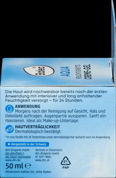 Actual product image dm Balea Face Cream Gel Aqua (50 ml, Day cream)