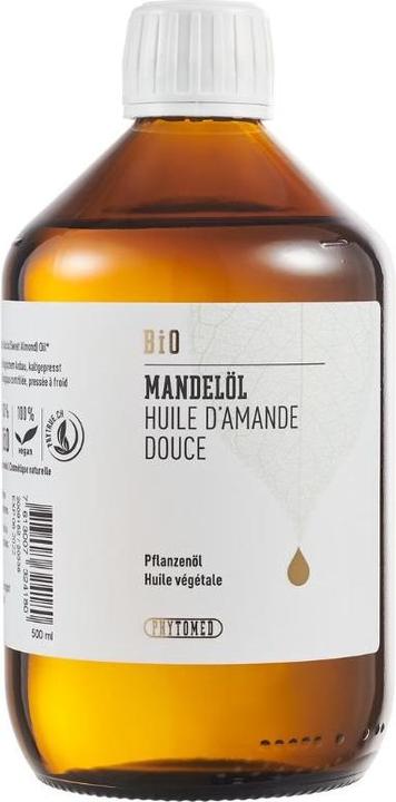 Image du produit Phytomed Huile d'amande biologique (Huile pour le corps, 500 ml)