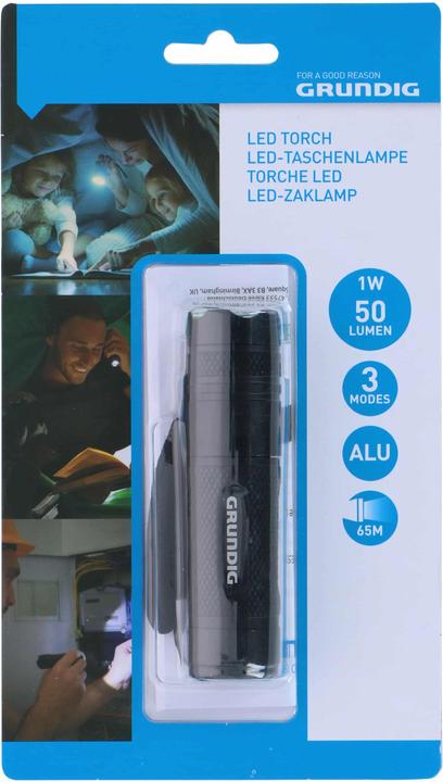 Produktbild Grundig Torch LED 1W 50 Lumen (10.50 cm, 50 lm)