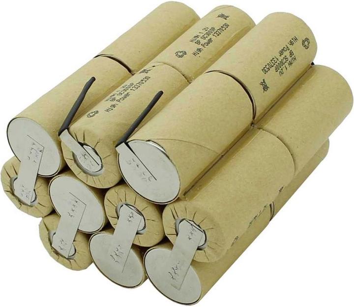 Immagine prodotto AccuCell Inserto per batteria NiMH 24V 1.5Ah per autoinstallazione, Dewalt / Elu DE0240 (24 V)