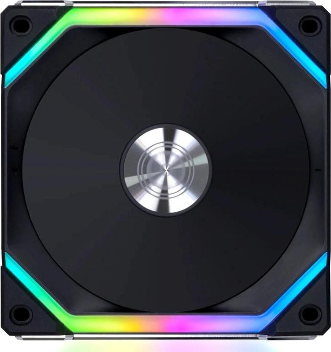 Produktbild Lian-Li UNI FAN SL120 V2 ARGB-PWM-Lüfter, 3er-Pack - 120 mm, schwarz (120 mm, 3 x)