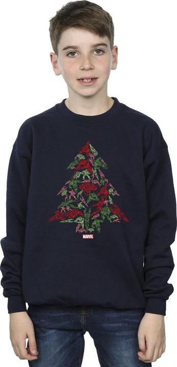 Produktbild Avengers Christmas Tree Sweatshirt Jungen (128)