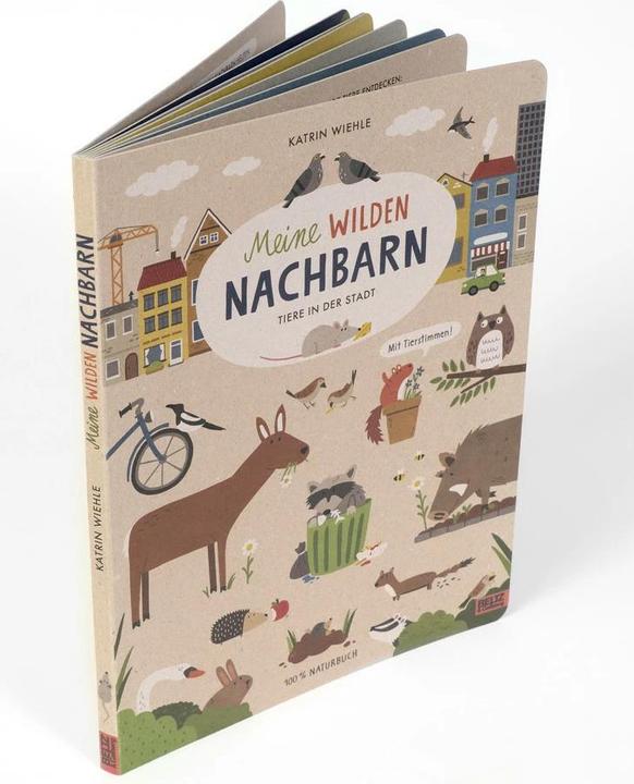 Image du produit Meine wilden Nachbarn - Tiere in der Stadt (Allemand, Katrin Wiehle, 2021)
