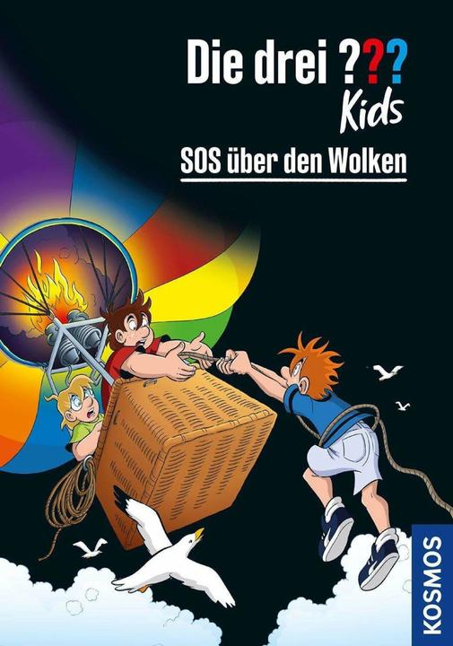 Actual product image Kosmos Die drei??? Kids, 9, SOS über den Wolken (German, Ulf Blanck, 2023)