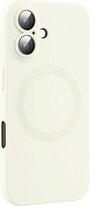 Produktbild Ueli Express MagSafe Silikon Cover mit Kameraschutz Glas (Apple iPhone 16 Plus)