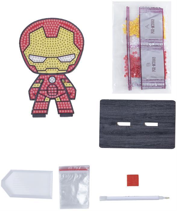 Produktbild Craft Buddy Ironman, Crystal Art Figur ca. 11x8cm