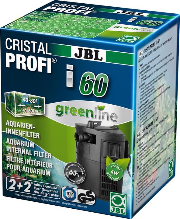 Actual product image JBL Aquaristik und Terraristik CristalProfi i60 greenline (80 l, Internal filters, Fresh water)