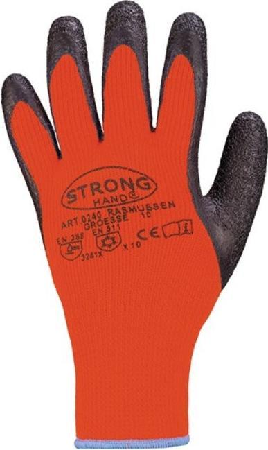 Image du produit Stronghand Gants de protection contre le froid Rasmussen taille 10 orange/noir EN 388, EN 511 Catégorie EPI II (10)