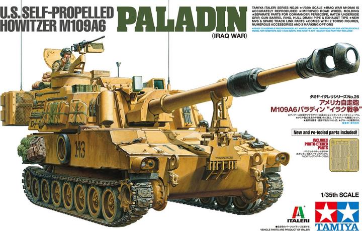 Produktbild Tamiya U.S Self Propelled M109A6 Paladin Iraq War