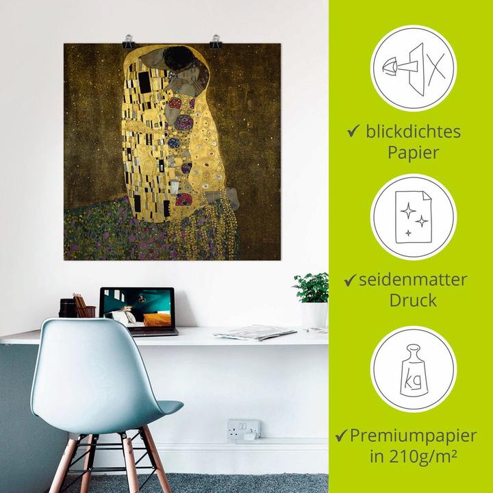 Actual product image Artland The kiss T9LL (70 x 70 cm)