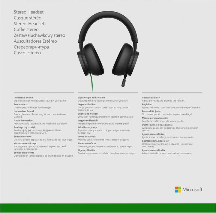 Produktbild Microsoft Xbox Stereo Headset (Kabelgebunden)