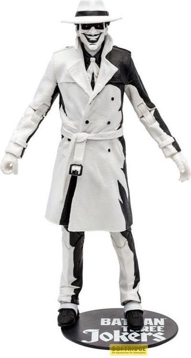 Actual product image McFarlane Batman: Three Jokers DC Multiverse Action Figure The Joker: The Comedian Sketch Edition (Gold