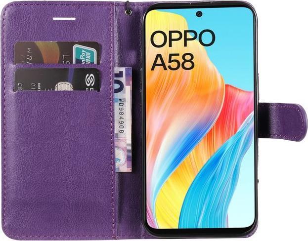 Actual product image MU Classic Classic II Leather Bookcover Series (Oppo A58 4G)