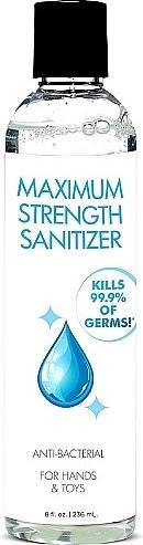 Actual product image XR Brands Maximum Strength Santizer (236 ml)