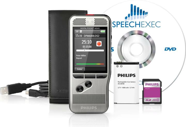 Immagine prodotto Philips DPM6000 Pocket Memo