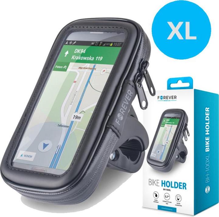 Actual product image Forever Holder 2-wheel waterproof smartphone