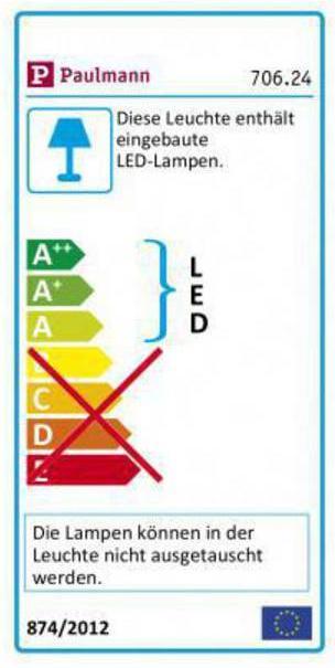 Energie-Label Paulmann MaxLED 500 Stripe Set (Weiss, 300 cm, Indoor)
