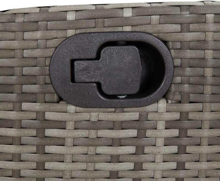 Produktbild VidaXL Gartensessel mit Fussteil Verstellbar
