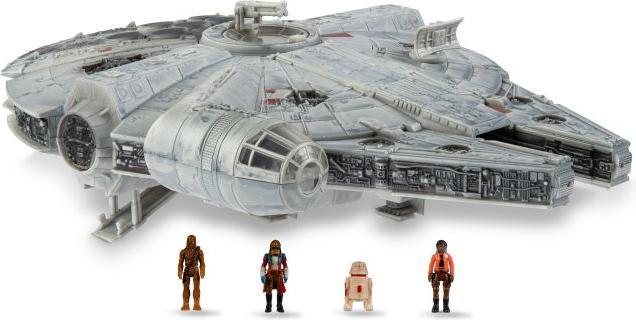 Produktbild Star Wars Micro Galaxy Deluxe Vehicle (9" Vehicle & Figure) -Millenium Falcon Wave 1r /Toys