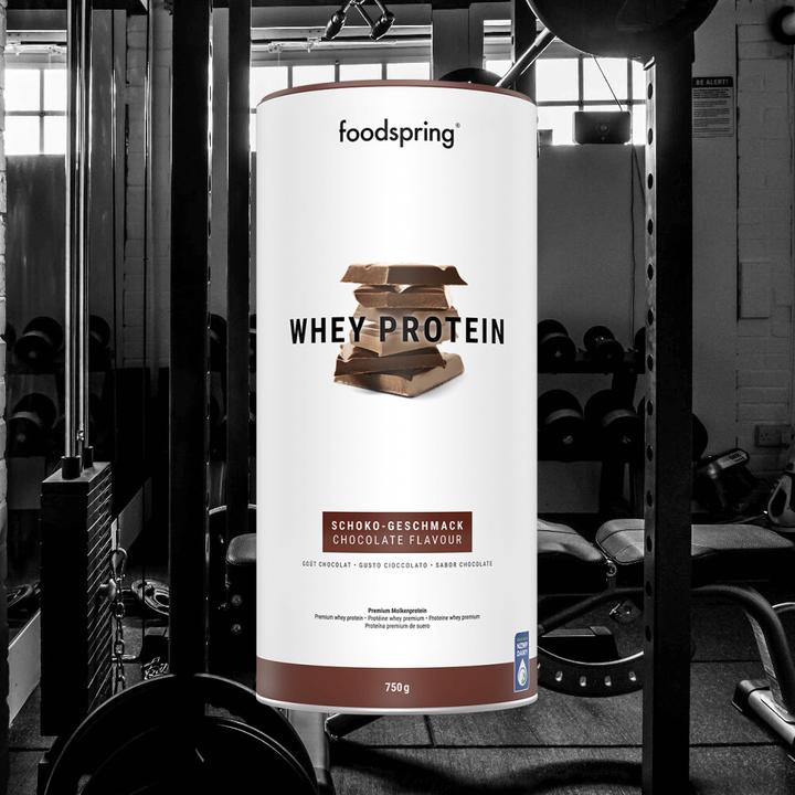 Produktbild Foodspring Whey Protein (Schokolade, 1 Stk., 750 g)